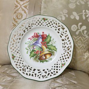 Vintage Schumann Arzberg Tradition seit 1881 Christmas dish #51